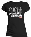 One Direction Maglietta Donna Midnight Memories Black TXL