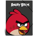 Angry Birds Carpetta Plastificata Gommata