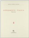 Supplementa Italica. Nuova Serie. Vol. 4.